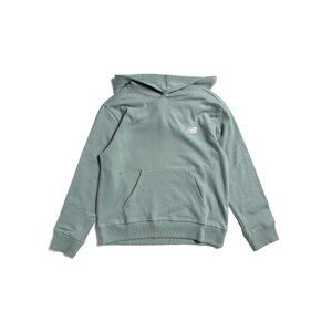 NEW BALANCE Sea Mist Boys Graphic Chest Pull Over Hoodie
